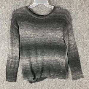 PrAna Sweater Women's Medium Knit Gray Acrylic Wool Adults M